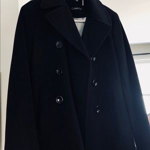Calvin Klein OP wool coat